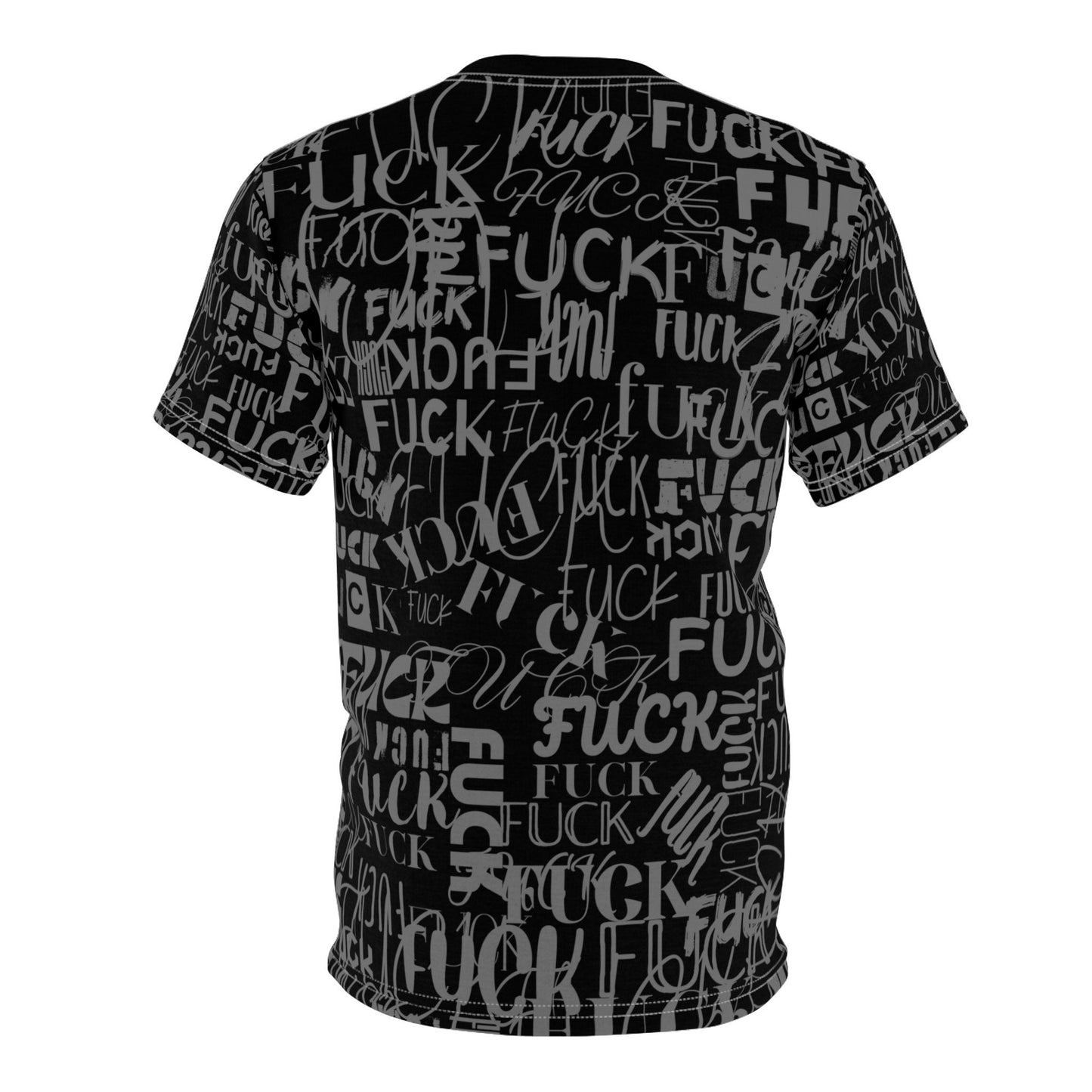 FCK - Trendy Fuck Shirt, Rude Word Tee, Cool Student Tshirt, Gamers T-shirt gift, Streetwear Fashion, Funky Black Grey, boyfriend unisex fit