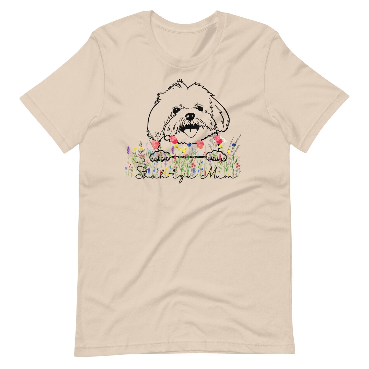 Shih tzu Mama dog t-shirt, gift for Dog Loving, Dog Moms, Dog Dads, and Dog Walkers - Worldwide Shipping